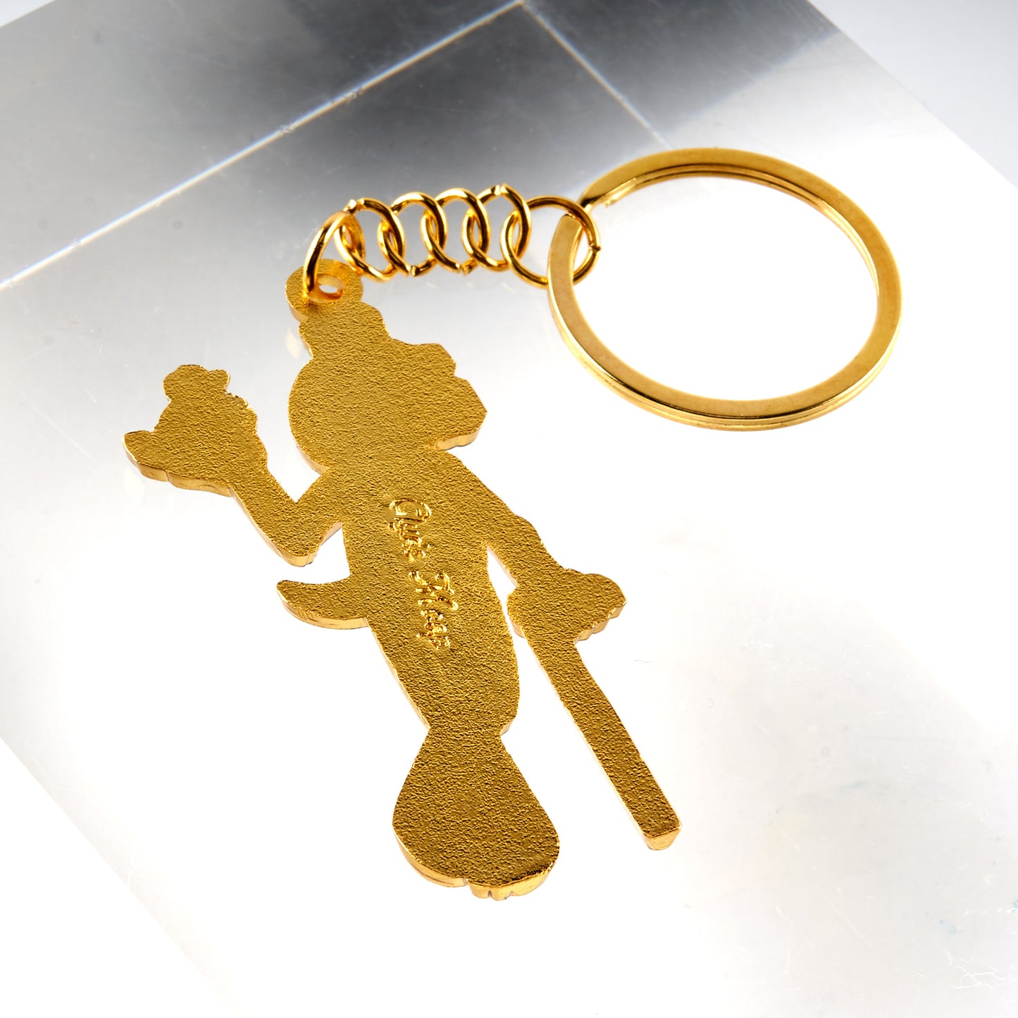 Clyde Moop Enamel Metal Keychain