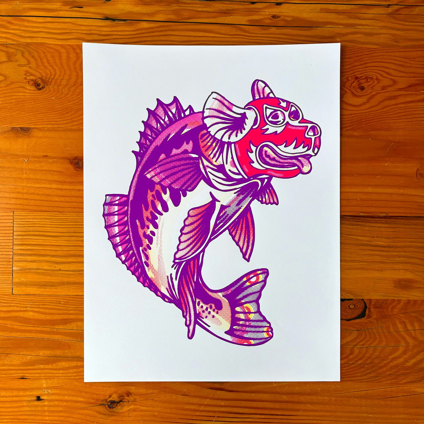 Clyde Arcoiris Print