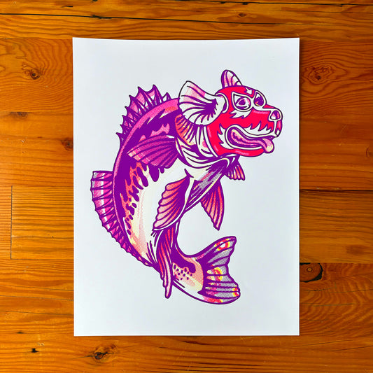 Clyde Arcoiris Print