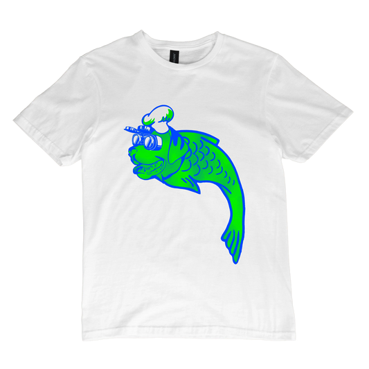Clyde Chef Green Fish T-Shirt