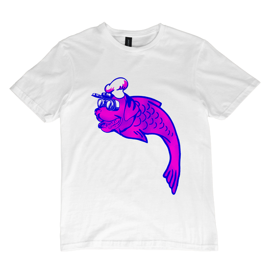 Clyde Chef Pink Fish T-Shirt